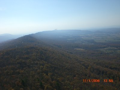 Shawn on top of The Corner.