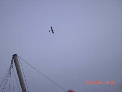 A visitor to the breakdown area.