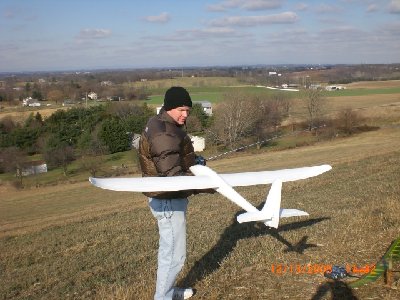 Kevin testing the controls.