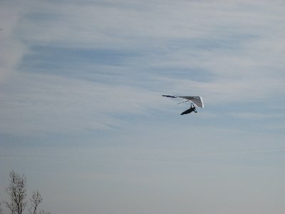 Janni climbs out after launch