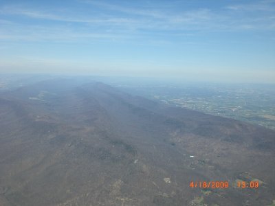 Kittatinny and Broad Mountains, looking north.