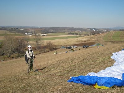 Daniel B patiently awaits a cycle.