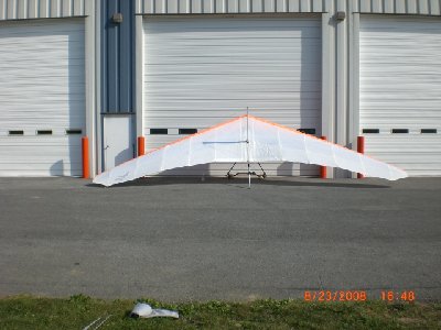 Parked at the maintenance building