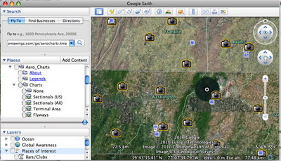Google Earth Controls