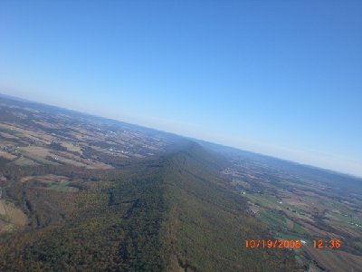 Mahantango Mt. at 3300' MSL looking east.