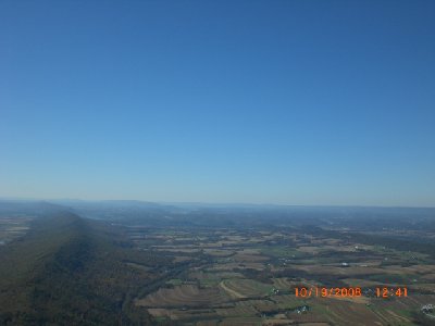 Looking west towards the Susquehanna River.